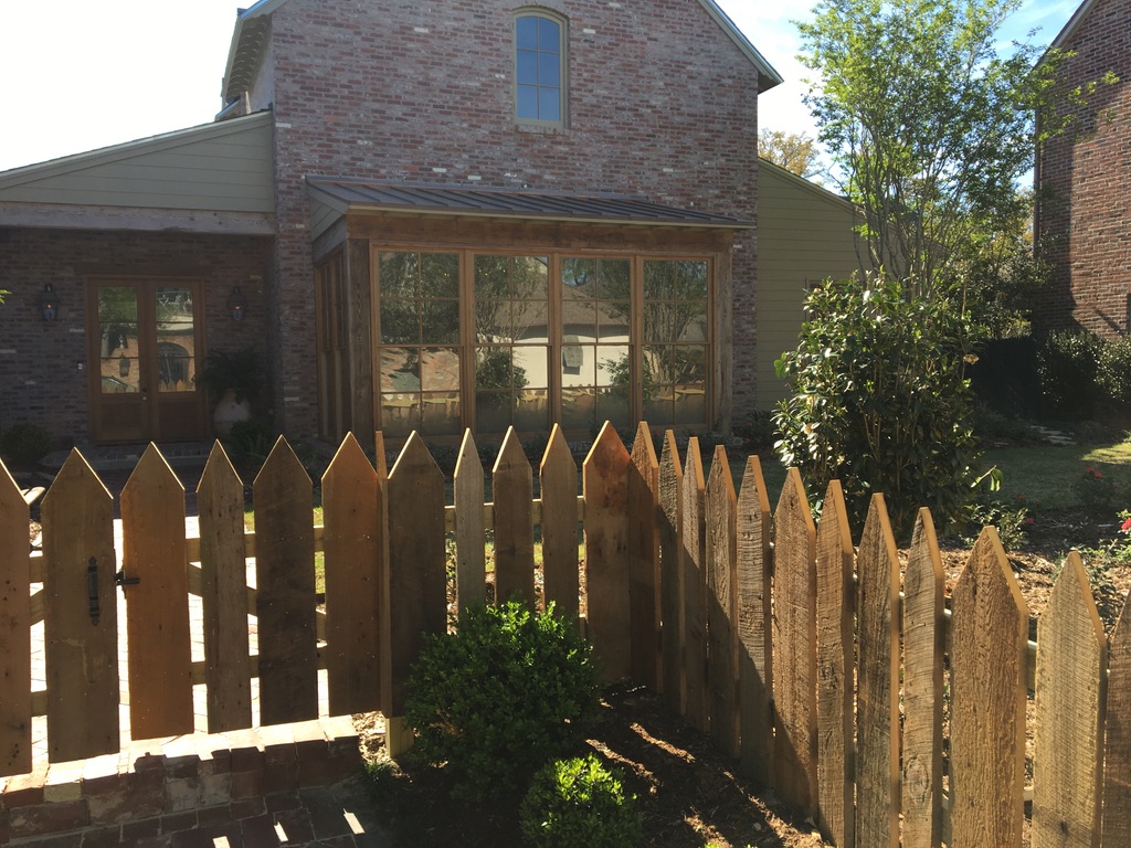 Wooden Picket Fence